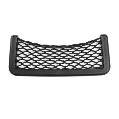 Сетка в автомобиль, в салон, самоклеящаяся, пластик, чёрный