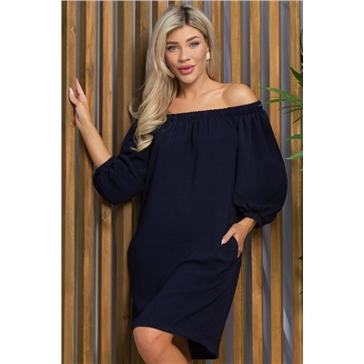 Платье Влюблена в лето (синее) П13387-10М