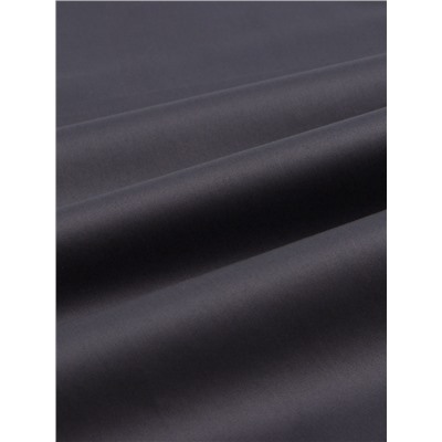 Простыня на резинке 300ТС SL Home Graphite 140×200+30 см, сатин, 100% хлопок