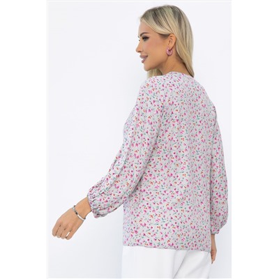 Блуза Пралине (серая) Б13842-6М