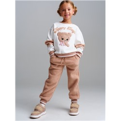 Комплект для девочки: толстовка, брюки