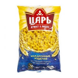 ЦАРЬ Макароны ВИТОК БОЛЬШОЙ гр.А в/с 400гр