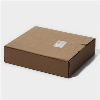 Форма для запекания Доляна «Лазанья», 1.6 л, 24.7×22×5.2 см, квадратная, жаропрочное стекло, прозрачная