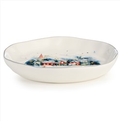 ТАРЕЛКА ЗАКУСОЧНАЯ AGNESS "С НОВЫМ ГОДОМ!" 17*3 СМ