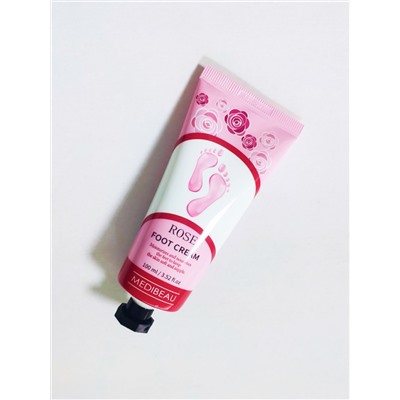 MEDIBEAU Крем для ног с экстрактом розы / Rose Foot Cream, 100 мл