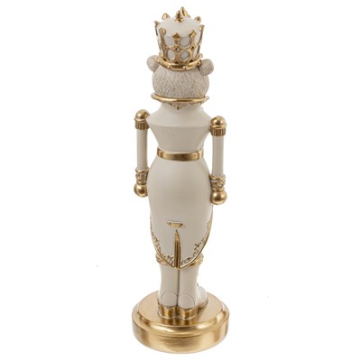 GAEM Фигурка декоративная "Солдатик-медведь", L9 W9 H31 см