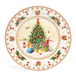 НАБОР ТАРЕЛОК ОБЕДЕННЫХ LEFARD "ЕЛКА" 2 ШТ. 27 СМ (КОР=9НАБ.)