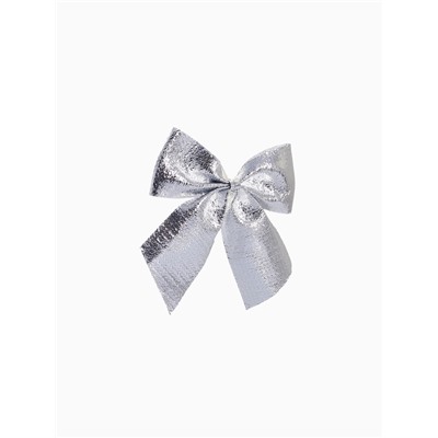 Ёлочные игрушки «Карнавал», набор 16 шт. (4 бантика, 4 шишки, 8 шаров) серебристый/голубой