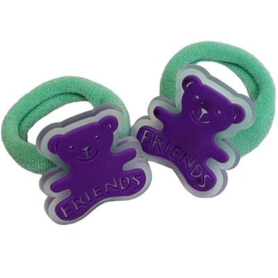 Резинки детские для волос (мишки) 2 шт РД16 тип 5