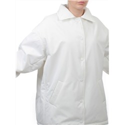 H24-216 WHITE Куртка демисезонная женская (100 гр. синтепон)