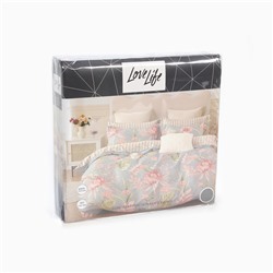 Постельное бельё LoveLife 1,5сп Sun, 143*215см,150*225см,50*70см-2шт,100%хлопок, сатин, 125г/м²