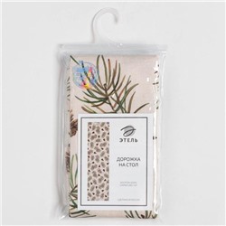 Дорожка на стол новогодняя Christmas tree 40×147 см, 100% хлопок, саржа 190 гр/2