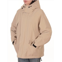 3090 BEIGE Куртка демисезонная женская (100 гр. холлофайбер)