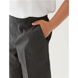 2pk Boys' Easy Dressing School Shorts (3-14 Yrs)