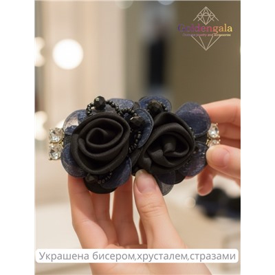 Заколка-автомат ручной работы Корея  Арт ЭЛЗ17/1