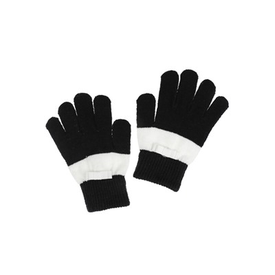 Комплект для девочки: шапка, перчатки