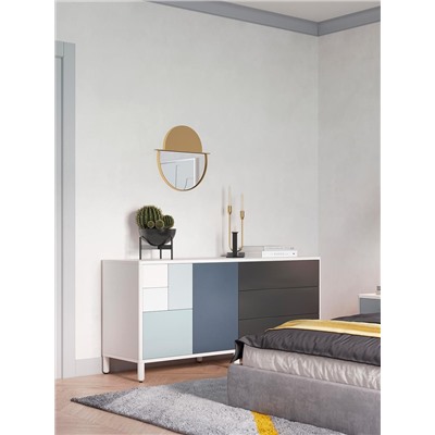 Подсвечник Nels, 25 см, черный