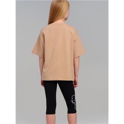 Легинсы укороченные для девочки, 2 пары в комплекте