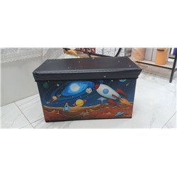 Коробка-пуф для хранения игрушек 60*30*35 (3454)