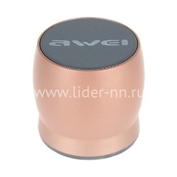 Колонка AWEI (Y500) Bluetooth/MicroSD (золото)