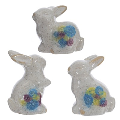 GAEM Фигурка декоративная "Заяц", набор из 3-х шт., L7 W5 H10 см
