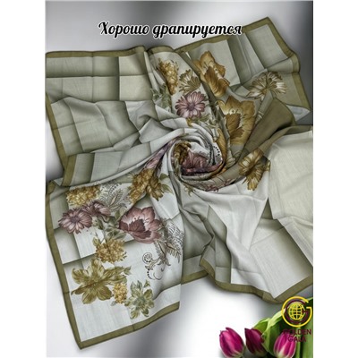 Платок женский из хлопка премиум Артикул: СУ2504/3