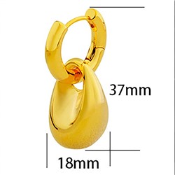Серьги с замком кольцо арт. 13 4549 (id 286011)