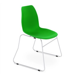 Стул SHT-ST29/S145-2
                        зеленый / хром лак