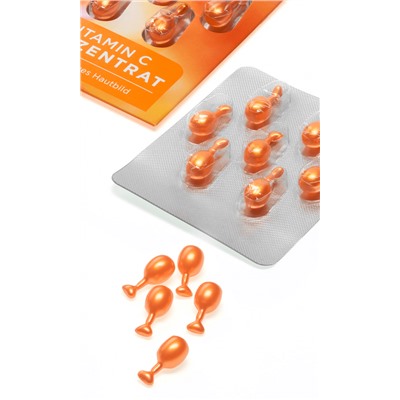 Balea Konzentrat Vitamin C, Балеа Концентрат Витамина C, капсулы для лица, 7 шт.