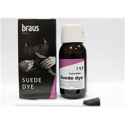 BRAUS Краситель д/замши SUEDE DYE ЧЕРНЫЙ 50 мл