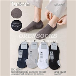 СЛЕДКИ МУЖСКИЕ СИЛИКОНОВЫЙ ЗАДНИК АССОРТИ TURKAN 67