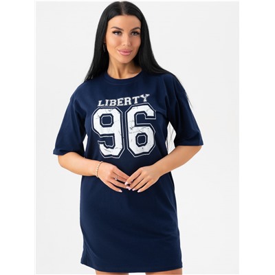 Туника "Цифры" синий