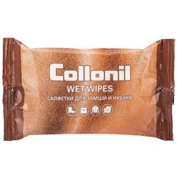 Салфетки влажные для замши, нубука и велюра, Collonil 15 шт
