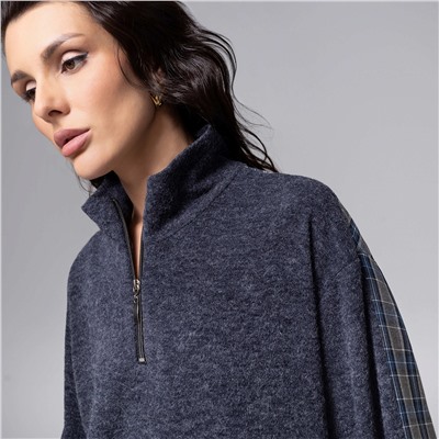 Свитшот утеплённый, Путешествие начинается (синяя туманность)