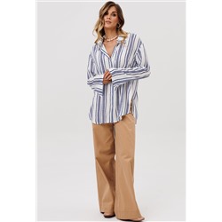 Блуза Gizart 15405 белая полоска