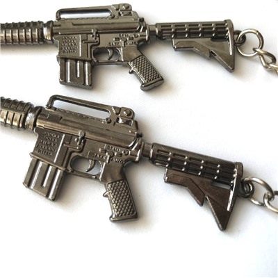 Брелок "Автомат" металлический, копия модели M16A4