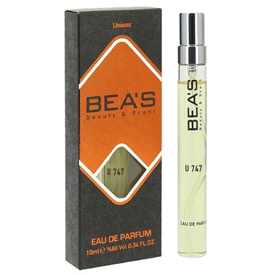 Парфюм Beas Vilhelm Parfumerie Dear Polly Unisex U747 10 ml, Парфюм унисекс Beas U747 создан по мотивам аромата Vilhelm Parfumerie Dear Polly