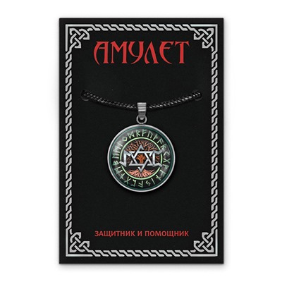 ALEN-008 Кулон-амулет Cчacтливый жизнeнный пyть
