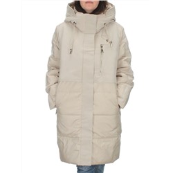 C223 LT. BEIGE Куртка зимняя женская (200 гр. холлофайбера)