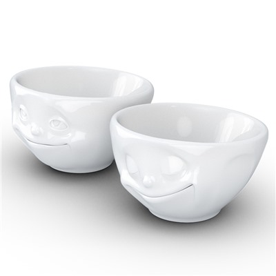 Набор чаш Dreamy & Happy, 100 мл, белый, 2 шт.