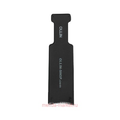 OLLIN Professional Лопатка 392804 для мелирования с зубчиками, 235 мм.