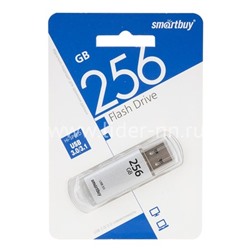 USB Flash 256GB SmartBuy V-Cut серебро 3.0