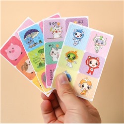 Наклейки от комаров и мошек с рисунками, набор 36 шт.