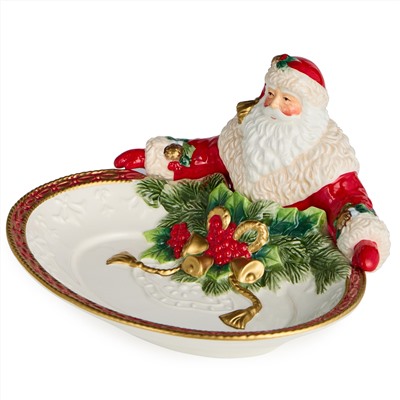 БЛЮДО LEFARD "ДЕД МОРОЗ" ГЛУБОКОЕ 22*21*12 СМ