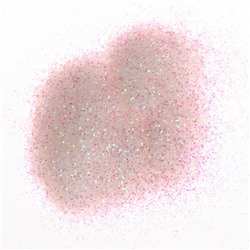 Декоративные блёстки LUXART LuxGlitter (сухие), 20 мл, размер 0.2 мм, голографические белые