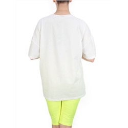 KD-865 WHITE/LIGHTGREEN Костюм-двойка женский 7986 TREND