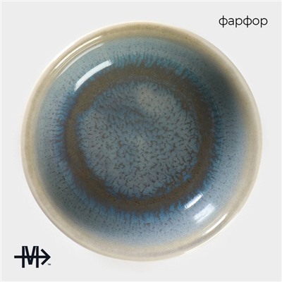 Соусник Magistro Ocean, 90 мл, фарфор, голубой