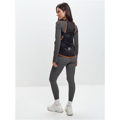 Столб-корсет согревающий на спину из собачьей шерсти с медной нитью