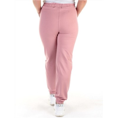 QB-84 PINK Брюки спортивные женские (95% хлопок, 5% стрейч) P&S