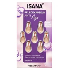 Isana Anti-Age Pflege Kapseln Антивозрастные Капсулы для ухода с витаминами